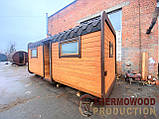 Сауна Cube Quadro 5,6 x2, 4m з монтажем від виробника Thermowood Production, фото 4