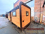 Сауна Cube Quadro 5,6 x2, 4m з монтажем від виробника Thermowood Production, фото 5
