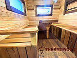 Сауна Cube Quadro 5,6 x2, 4m з монтажем від виробника Thermowood Production, фото 8