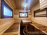 Сауна Cube Quadro 5,6 x2, 4m з монтажем від виробника Thermowood Production, фото 10