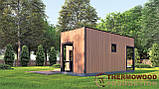 Модульний гостьовий будинок з банею 6,3х6,0м Sauna House 5 від Thermowood Production, фото 5