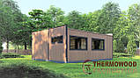 Модульний гостьовий будинок-баня 5,3х6,8м Sauna House 7 під ключ від Thermowood Production, фото 5