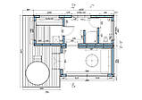 Модульний дачний будинок з банею 6,0х4,6м Sauna House 9 від Thermowood Production, фото 7