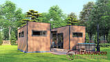 Модульний будинок-баня 7,0х5,0м Sauna House 12 під ключ від виробника Thermowood Production, фото 3