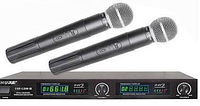 Радиосистема SHURE UHF LX-88-III и 2 беспроводных микрофона