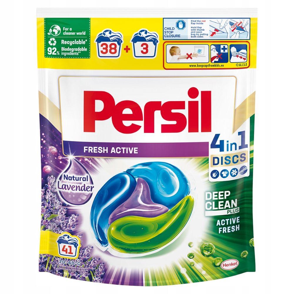 Капсули Персил для прання, Persil Fresh Active Lavender 4в1 (41 шт)