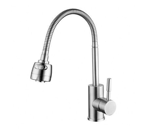 Змішувач для кухні з нержавійки Reflector SUS (CH0306)