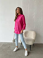 Стильная женская блуза рубашка Ткань: коттон Размеры 42-46