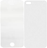 Захисна плівка iPhone 5/5S/5C/SE прозора передня матова задня BULLKin