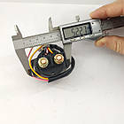 Реле старера квадроцикла ATV 110 125 150 200 250 300 посилене з дротом 2 pin БЕЗ РОЗРІМА BP, фото 2