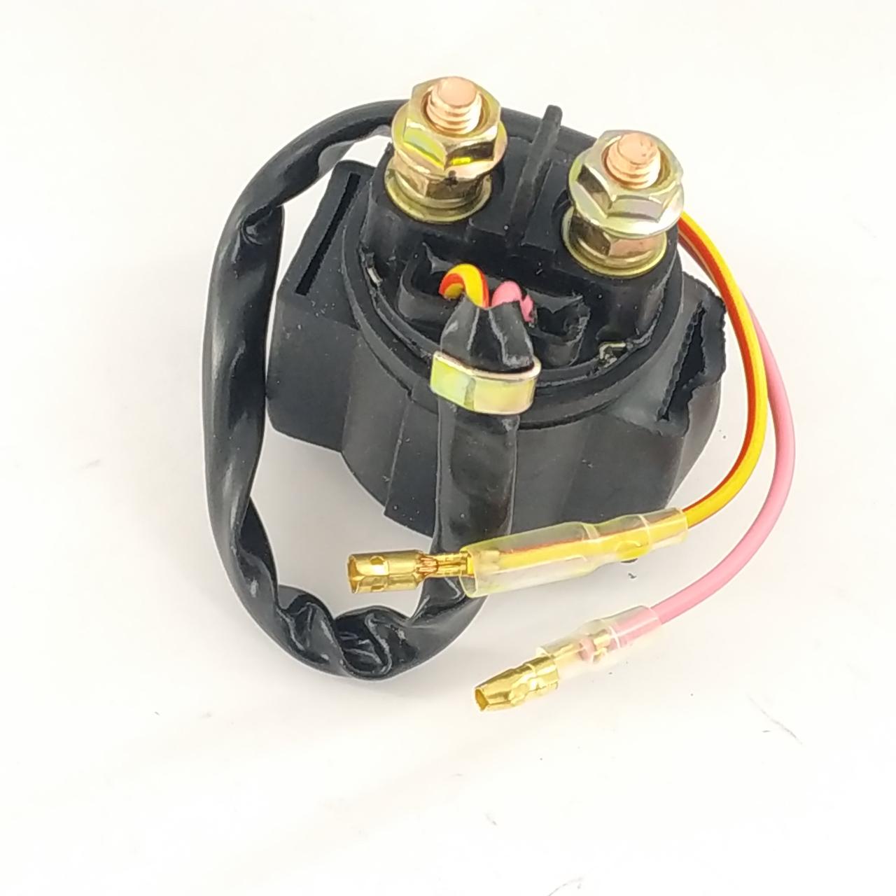 Реле старера квадроцикла ATV 110 125 150 200 250 300 посилене з дротом 2 pin БЕЗ РОЗРІМА BP, фото 1