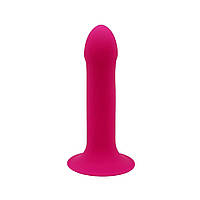 Дилдо з присоскою Adrien Lastic Hitsens 2 Pink, відмінно для страпона, макс діаметр 4 см, довжина 16  Кітті