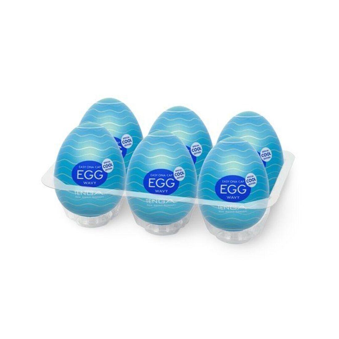 Набір Tenga Egg COOL Pack (6 яєць) Кітті