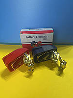 Клема АКБ універсальна (комплект) легкозйомна з кришкою