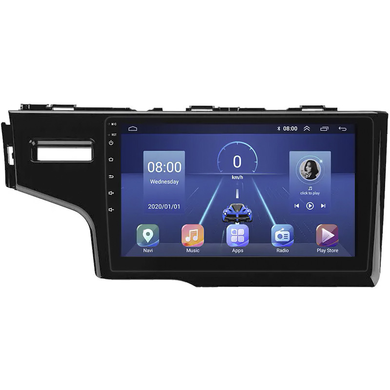 Штатна магнітола 9" Lesko для Honda Jazz III Рестайлінг 2017-2020 6/128Gb 4G Wi-Fi GPS Top Хонда 5 шт., фото 1