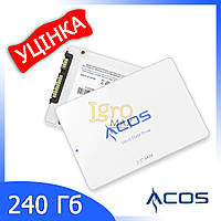 УЦІНКА! Твердотільний диск SSD 240GB (за фактом 358GB) 2.5" SATAIII ACOS для ноутбука та комп'ютера