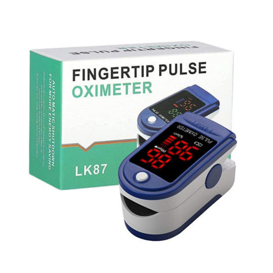 Пульсоксиметр на палець, Pulse Oximeter LK87 для вимірювання рівня кисню