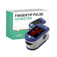 Пульсоксиметр на палец, Pulse Oximeter LK87 для измерения уровеня кислорода