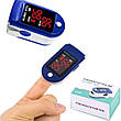 Пульсоксиметр на палець, Pulse Oximeter LK87 для вимірювання рівня кисню, фото 7