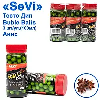 Воздушное тесто пенотесто в дипе Bubble Baits Анис 100 ml