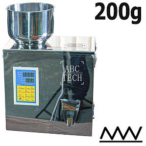 Ваговий дозатор NPM-200 для сипучих продуктів вібролотковий лінійний для фасування в пакет Сталь 201