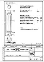 Ізолятор 154 кВ C6-750-4250-1700