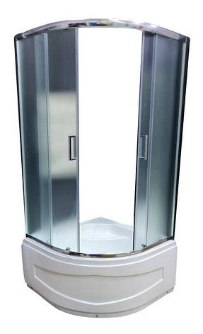 Душова кабіна Artex Eco HRT80-01 (100x100x193 см) матове, фото 1