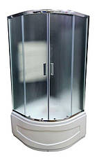 Душова кабіна Artex Eco HRT80-01 (100x100x193 см) матове, фото 2