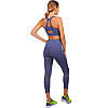 Комплект спортивний жіночий (лосини і топ) V&X WX5009-CK5611 р. L (44-46) цвет синий, фото 4