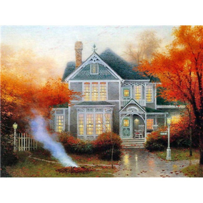 Картина за номерами 40х50 см DIY Сімейний будинок (Y5074), фото 1