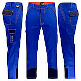 Штани вогнетривкі зварювальника, спец одяг для зварювальника, штани робочі захисні вогнестійкі, Leber Hollman, фото 3