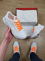 Женские кроссовки Nike Free Run 3.0 White Orange