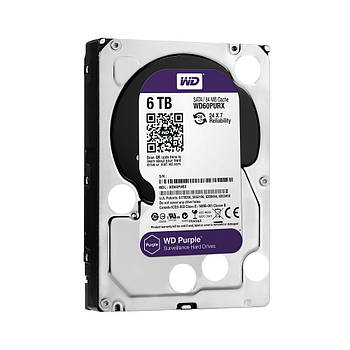 Жорсткий диск Western Digital 6TB Purple (WD60PURX)