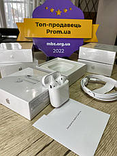 Навушники AirPods 2 Bluetooth Аірподс 2 Сумісність з iOS та Android, фото 6