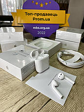 Навушники AirPods 2 Bluetooth Аірподс 2 Сумісність з iOS та Android, фото 5