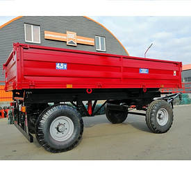 Двохосьовий тракторний причеп 2ПТС-4,5 для сільськогосподарських вантажів