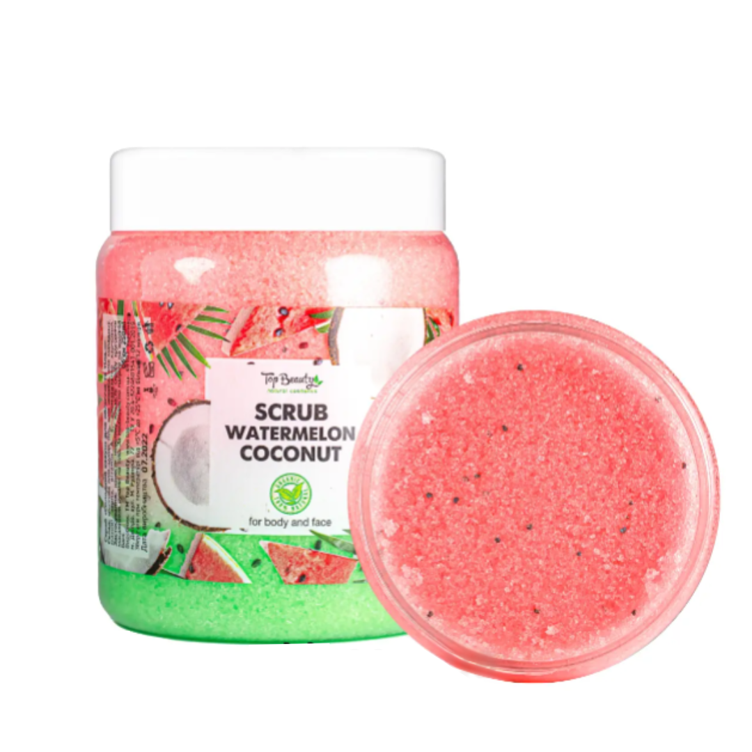 Скраб для тіла Кавун-Кокос Top Beauty Scrub Watermelon Coconut 250 мл