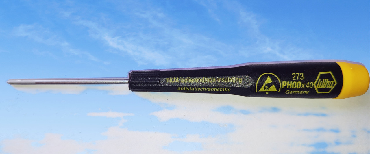 Прецизійна хрестова викрутка Wiha Precision ESD 273 PH 00x40, фото 1