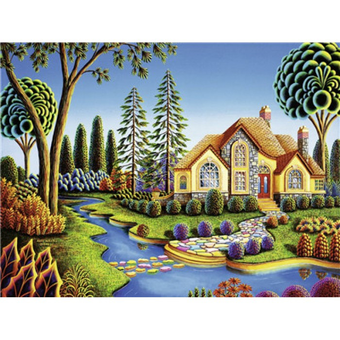 Картина за номерами 40х50 см DIY Будиночок (Y5232), фото 1