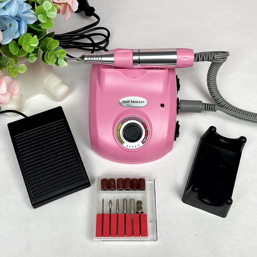 Фрезер машинка для манікюру Nail Master ZS-603 65Вт/45000 об/хв апарат для манікюру фрейзер для нігтів NSX