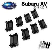 Ремкомплект ограничителя дверей Subaru XV 2011 - 2017, фиксаторы, вкладыши, втулки, сухари