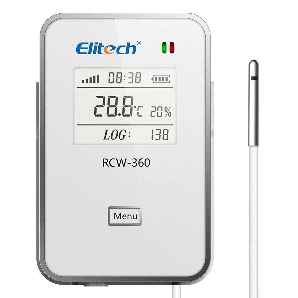 Реєстратор температури і вологості Elitech RCW-360 Wi-Fi (-40℃...80℃; 0%...99%; 32,000 точок)