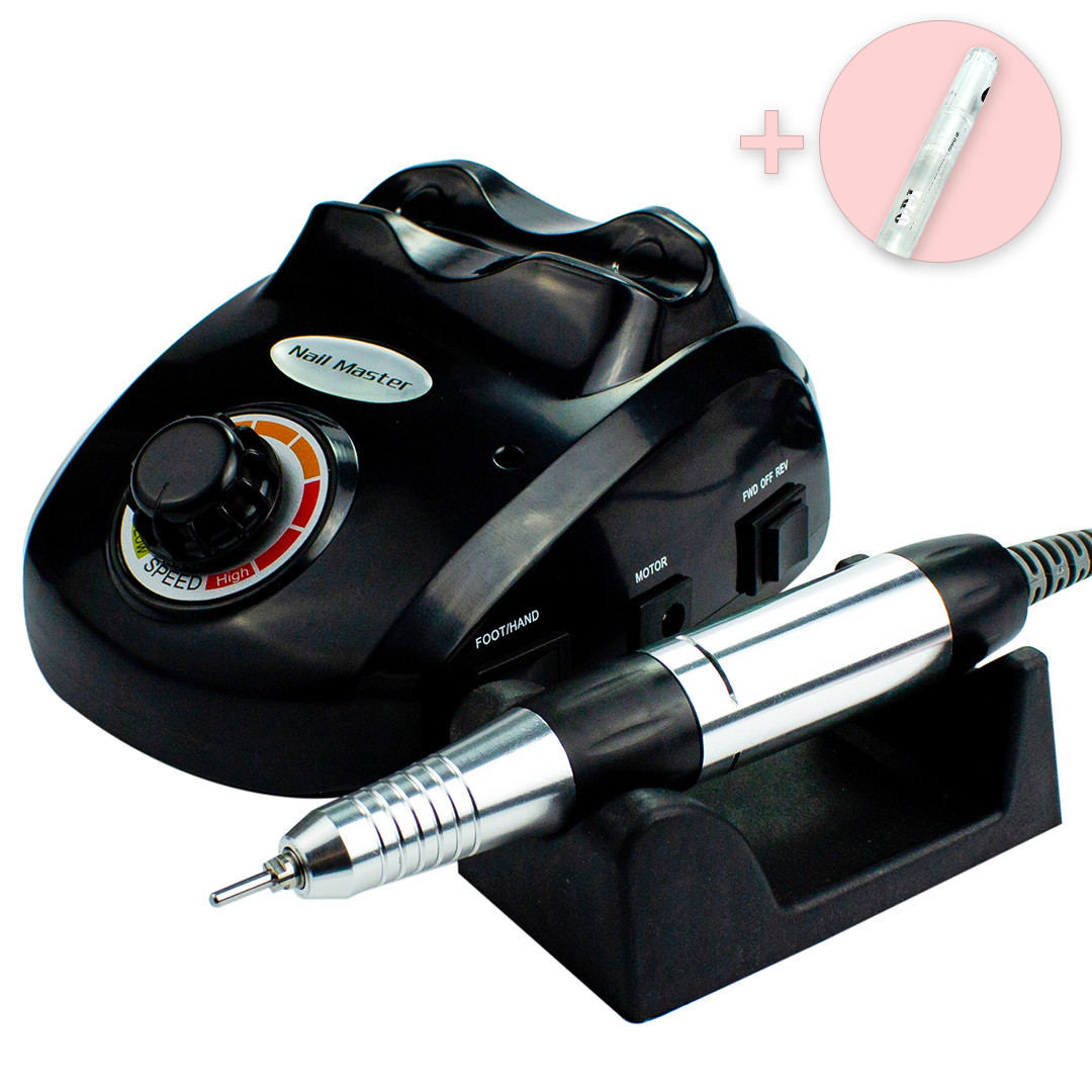 Фрезер для манікюру з насадками Nail Master ZS-603 65Вт 45000об апаратний маніккюр машинка для нігтів + масло OPI