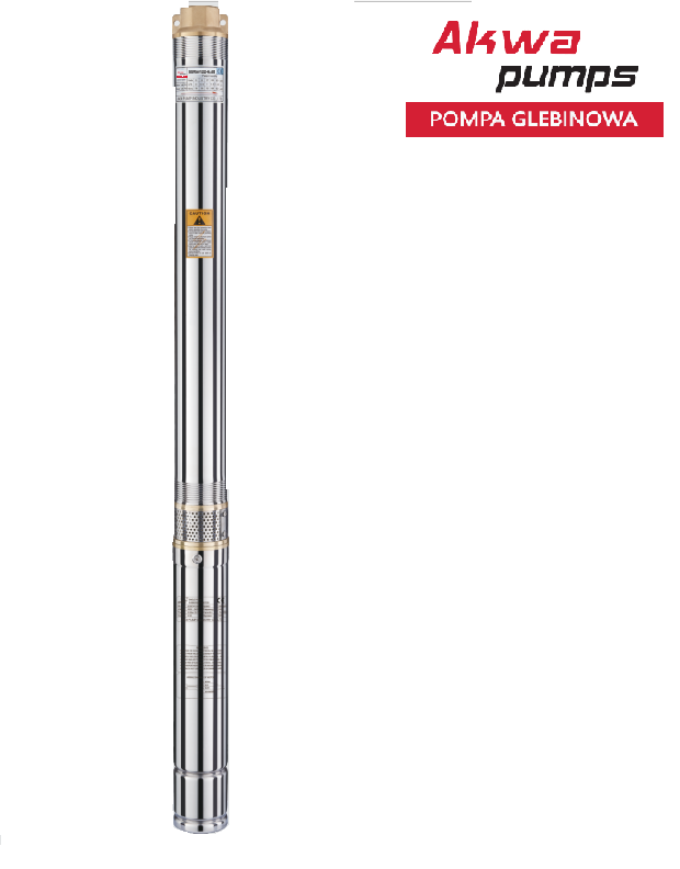 Глибинний насос  Akwa Pumps 3SRm134-1,1 багатоступеневий з ПЗУ, фото 1