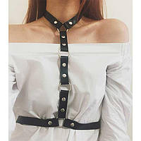 Черная портупея Садо-мазо