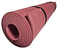 Коврик для йоги EVA (каремат) однослойный 1800х600х3мм бордовый