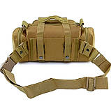 Сумка тактична навісна койот, фото 5