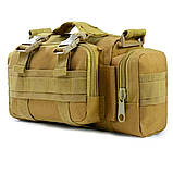 Сумка тактична навісна койот, фото 3
