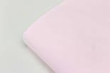 Однотонна польська бязь блідо-рожевого кольору 125 г/м2 No40, фото 4