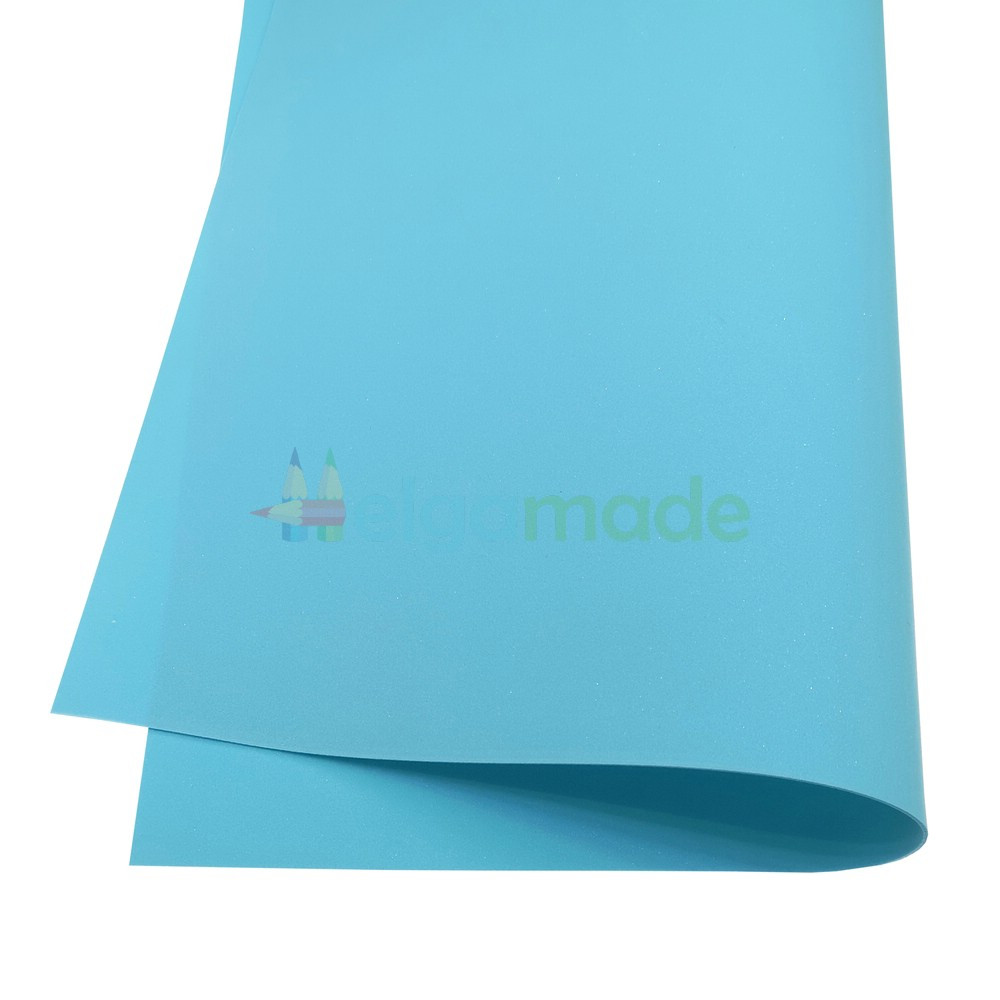 Фоаміран БЛАКИТНИЙ, 48x48 см, 1.2 мм, Європа, фото 1